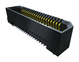 SAMTEC ERF8-030-05.0-S-DV-K-TR Mezzanine连接器, 高速, 插座, 0.8 mm, 2 排, 60 触点, 表面安装, 铍铜