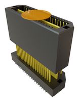 SAMTEC QTE-020-05-L-D-A-K Mezzanine连接器, 高速, 接地条, 针座, 0.8 mm, 2 排, 40 触点, 表面安装, 磷青铜