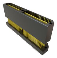 SAMTEC QTE-040-05-L-D-A Mezzanine连接器, 高速, 接地条, 针座, 0.8 mm, 2 排, 80 触点, 表面安装, 磷青铜