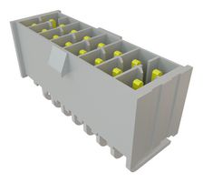 SAMTEC IPL1-108-01-L-D-RA-K 引脚针座, 线至板, 2.54 mm, 2 排, 16 触点, 通孔直角, Mini Mate IPL1