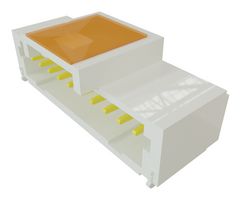 SAMTEC T1M-10-F-SH-L-K 引脚针座, 线至板, 1 mm, 1 排, 10 触点, 表面安装直角, T1M