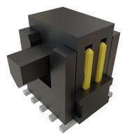 SAMTEC FTSH-105-01-L-DV-K-P 引脚针座, 板至板, 线至板, 1.27 mm, 2 排, 10 触点, 表面安装 , FTSH