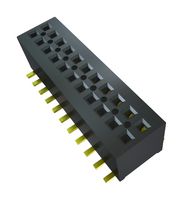 SAMTEC MLE-105-01-G-DV-A-P-TR PCB Receptacle, Board-to-Board, 1 mm, 2 Rows, 10 Contacts, Surface Mount, Tiger Beam MLE Series