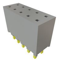 SAMTEC SQT-105-01-F-D PCB插座, 板至板, 线至板, 2 mm, 2 排, 10 触点, 通孔安装