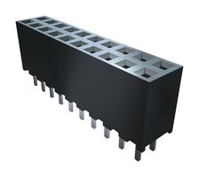 SAMTEC SQW-110-01-L-D-VS-A PCB Receptacle, Board-to-Board, Wire-to-Board, 2 mm, 2 Rows, 20 Contacts, Surface Mount
