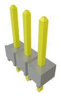 SAMTEC TSW-103-07-L-S 引脚针座, 板至板, 2.54 mm, 1 排, 3 触点, 通孔安装, TSW