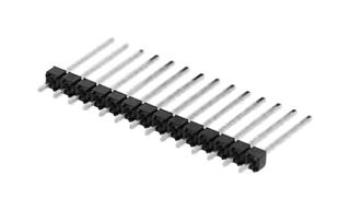 SAMTEC TSW-120-15-T-S 引脚针座, 板至板, 2.54 mm, 1 排, 20 触点, 通孔安装, TSW