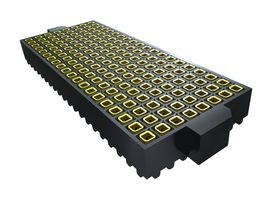 SAMTEC YFS-20-03-H-05-SB Mezzanine Connector, Receptacle, 1.27 mm, 5 Rows, 100 Contacts, Surface Mount, Phosphor Bronze