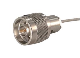 HUBER+SUHNER 11_N-50-2-1/133_NE RF / Coaxial Connector, N Coaxial, Straight Plug, Solder, 50 ohm, RG174, RG188A, RG316, Brass