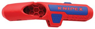 KNIPEX 16 95 02 SB Stripping Tool, Universal, 4.8 mm - 7.5 mm Range, ErgoStrip Series