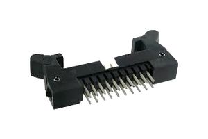 SAMTEC EHT-108-01-L-D 引脚针座, 板至板, 线至板, 2 mm, 2 排, 16 触点, 通孔安装, EHT