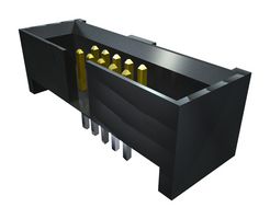 SAMTEC ESHF-110-01-L-D-TH 引脚针座, 线至板, 1.27 mm, 2 排, 20 触点, 通孔安装, ESHF