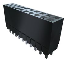 SAMTEC ESW-120-33-G-D 堆叠板连接器, ESW Series, 40 触点, 2.54 mm, 插座条, 焊接, 2 排