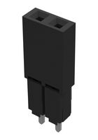 SAMTEC ESW-106-44-G-S 堆叠板连接器, 高架, ESW Series, 6 触点, 2.54 mm, 插座条, 焊接, 1 排