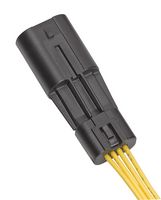 MOLEX 204223-0004 Connector Housing, IP68, Squba 204223, Plug, 4 Ways, 1.8 mm