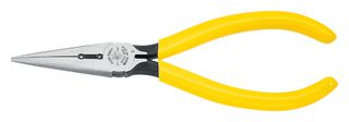 KLEIN TOOLS D203-6H2 Plier, Long Nose, Side Cutting, 47.6 mm Jaw Length, 168.3 mm Overall Length