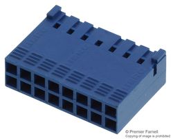 AMPHENOL COMMUNICATIONS SOLUTIONS 65239-008LF 连接器外壳, FCI 65239, 插座, 16 路, 2.54 mm, Amphenol DUBOX系列压接触芯