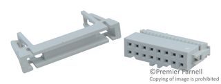 AMPHENOL COMMUNICATIONS SOLUTIONS 71600-616LF IDC Connector, IDC Receptacle, Female, 2.54 mm, 2 Row, 16 Contacts, Cable Mount