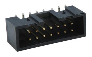 AMPHENOL COMMUNICATIONS SOLUTIONS 72454-020LF Pin Header, Wire-to-Board, 2.54 mm, 2 Rows, 20 Contacts, Surface Mount, FCI Quickie 72454