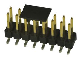 AMPHENOL COMMUNICATIONS SOLUTIONS 95278-101A16LF Pin Header, Board-to-Board, 2.54 mm, 2 Rows, 16 Contacts, Surface Mount, FCI BergStik 95278