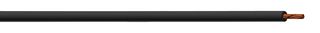 STAUBLI 61.7554-999-21 线缆, 有机硅, 黑色, 17 AWG, 259 x 0.07mm, 16.4 ft