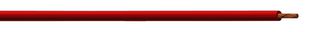 STAUBLI 61.7554-999-22 线缆, 有机硅, 红色, 17 AWG, 259 x 0.07mm, 16.4 ft