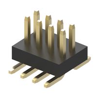 GCT BC050-08A-K0-0200-0160-0480-LG Pin Header, Board-to-Board, 1 mm, 2 Rows, 8 Contacts, Surface Mount Straight, BC050