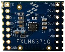 NXP BRKOUT-FXLN8371Q Breakout Board, FXLN8371Q Accelerometer, For FXLN83xxQ Evaluation Boards