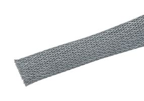 PANDUIT SE75PFR-CR8 套管, 编织, PET (聚对苯二甲酸乙二醇酯), 灰色, 19.05 mm, 30.5 m, 100 ft