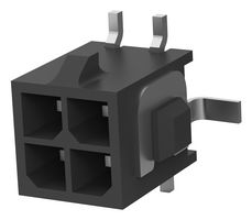 AMP - TE CONNECTIVITY 3-794636-4 Pin Header, Wire-to-Board, 3 mm, 2 Rows, 4 Contacts, Surface Mount Straight, Micro MATE-N-LOK