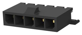 AMP - TE CONNECTIVITY 2-1445093-5 Pin Header, Wire-to-Board, 3 mm, 1 Rows, 5 Contacts, Through Hole Straight, Micro MATE-N-LOK