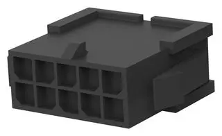 AMP - TE CONNECTIVITY 1-794615-0 Connector Housing, Micro MATE-N-LOK, Plug, 10 Ways, 3 mm