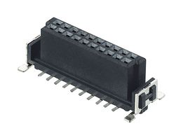 HARWIN M55-6002042R PCB插座, 板至板, 1.27 mm, 2 排, 20 触点, 表面安装, Kontrol M55 Series