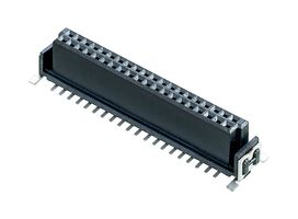 HARWIN M55-6004042R PCB插座, 板至板, 1.27 mm, 2 排, 40 触点, 表面安装, Kontrol M55 Series