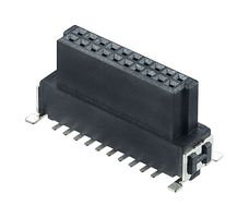 HARWIN M55-6012042R PCB插座, 板至板, 1.27 mm, 2 排, 20 触点, 表面安装, Kontrol M55 Series