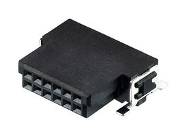 HARWIN M55-6101242R PCB插座, 板至板, 1.27 mm, 2 排, 12 触点, 表面安装直角, Kontrol M55 Series