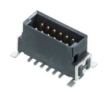 HARWIN M55-7001242R 引脚针座, 板至板, 1.27 mm, 2 排, 12 触点, 表面安装 , Kontrol M55 Series