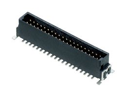 HARWIN M55-7004042R 引脚针座, 板至板, 1.27 mm, 2 排, 40 触点, 表面安装 , Kontrol M55 Series