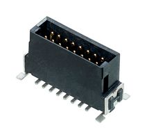 HARWIN M55-7011642R 引脚针座, 板至板, 1.27 mm, 2 排, 16 触点, 表面安装 , Kontrol M55 Series