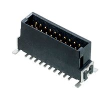 HARWIN M55-7012042R Pin Header, Board-to-Board, 1.27 mm, 2 Rows, 20 Contacts, Surface Mount, Kontrol M55 Series