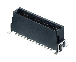 HARWIN M55-7012642R 引脚针座, 板至板, 1.27 mm, 2 排, 26 触点, 表面安装 , Kontrol M55 Series