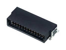 HARWIN M55-7102642R 引脚针座, 板至板, 1.27 mm, 2 排, 26 触点, 表面安装直角, Kontrol M55 Series