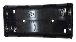 MULTICOMP PRO PE000012 电池座, 面板安装, C x 2