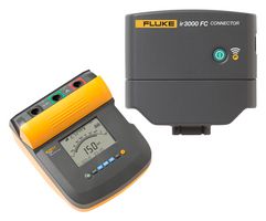 FLUKE FLUKE-1550C FC W/IR3000 绝缘测试仪, 数字兆欧表, 250V, 500V, 1kV, 2.5kV, 5kV, 1至hm, -20 °C, 50 °C, 269 mm