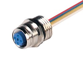 HIRSCHMANN ELWIKA 3008 V 传感器连接器, MiniQuick E Series, M8, 母, 3路, 插座, 直角线缆安装