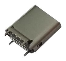 MULTICOMP MC002809 USB Connector, USB Type C, USB 3.1, Receptacle, 24 Ways, Surface Mount, Vertical
