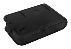 HAMMOND 1593HAMPITBK. Dev Board Enclosure, Raspberry Pi, Touch Screen Mount, Black, ABS