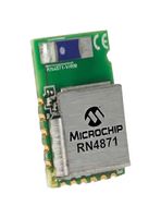 MICROCHIP RN4871-I/RM130 蓝牙4.2, 1.9V至3.6V电源, RN4871系列, 10Mbps, -90dBm灵敏度