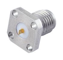 MULTICOMP PRO MC002933 RF / Coaxial Connector, 5G & 5G-N, SMA Coaxial, Straight Flanged Jack, 50 ohm, Beryllium Copper