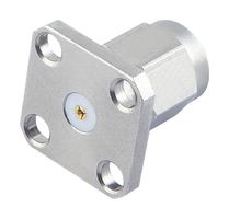 MULTICOMP PRO MC002936 射频/同轴连接器, SMA同轴, 直型法兰安装插头, 50 ohm, 铍铜
